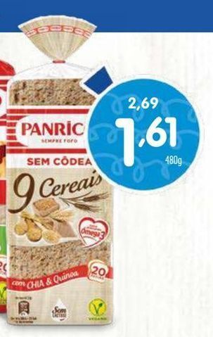 Minipreço Pão sem casca panrico promoção