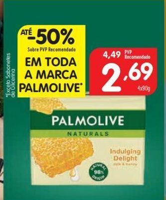 Minipreço Sabonete de mãos palmolive promoção