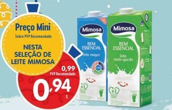 Minipreço Leite mimosa promoção