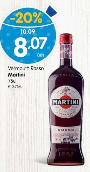 Minipreço Vermute martini promoção