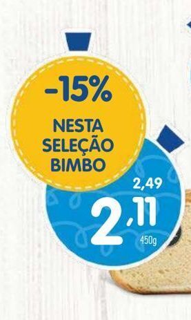 Minipreço Pão bimbo promoção