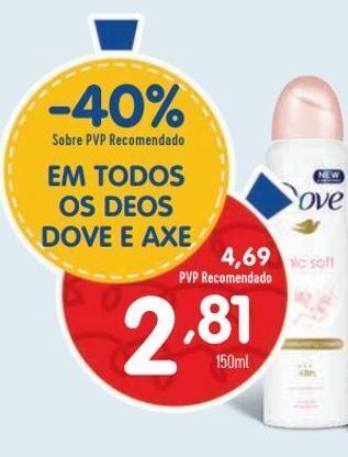 Minipreço Desodorizante dove promoção
