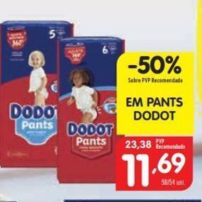 Minipreço Fraldas dodot promoção