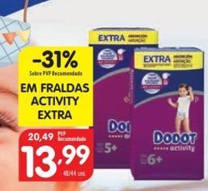 Minipreço Fraldas dodot promoção
