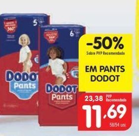 Minipreço Fraldas dodot promoção