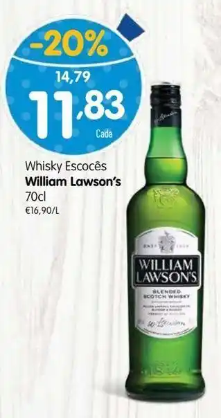 Minipreço Uísque william lawson's promoção