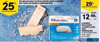 Continente Bacalhau riberalves promoção