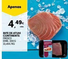 Continente Filé de atum continente promoção