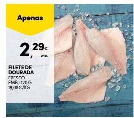 Continente Filé de peixe promoção