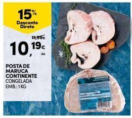 Continente Peixe continente promoção