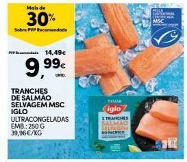 Continente Salmão iglo promoção