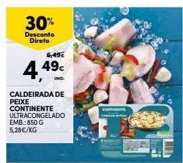 Continente Peixe promoção