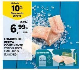 Continente Peixe continente promoção