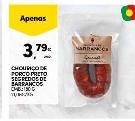 Continente Chouriço promoção