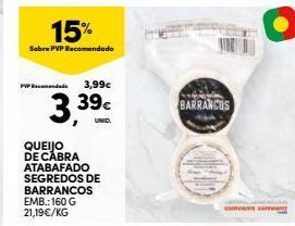 Continente Queijo de cabra promoção
