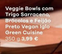 El Corte Inglés Comida vegetariana iglo promoção