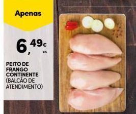 Continente Peito de frango continente promoção