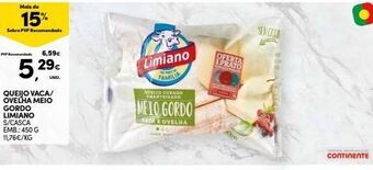 Continente Queijos limiano promoção