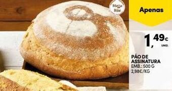 Continente Pão promoção