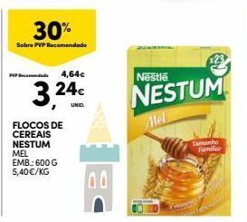Continente Cereais nestlé promoção