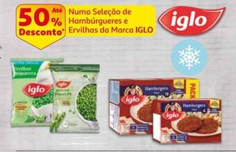 Auchan Hamburgers iglo promoção