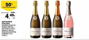 Continente Espumante fita azul promoção