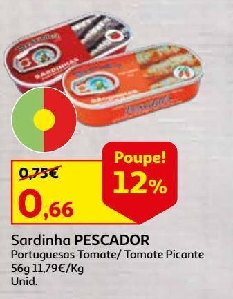 Auchan Sardinha pescador promoção