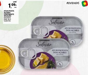 Continente Atum em lata continente promoção