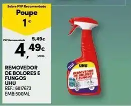 Continente Limpadores uhu promoção