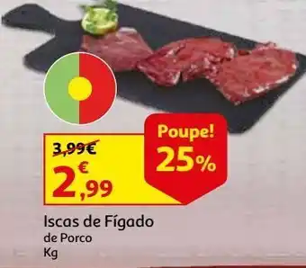 Auchan Iscas de figadode porco promoção
