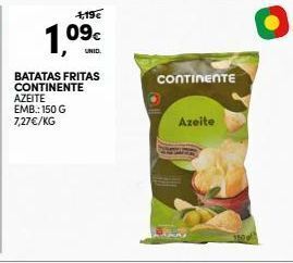 Continente Batatas continente promoção