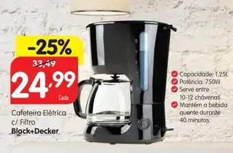 Cafeteira black & decker