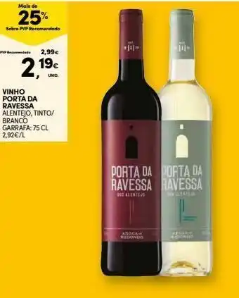 Continente Vinhos porta da ravessa promoção