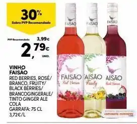 Continente Vinhos faisão promoção