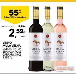 Vinhos mula velha