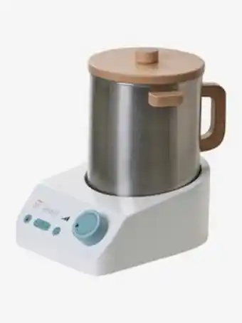 Robot de cozinha, em madeira - branco