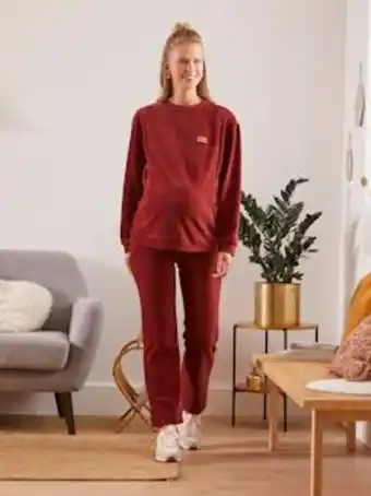 Vertbaudet Sweat em bombazina, especial gravidez e amamentação -... promoção