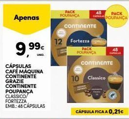 Continente Café continente promoção