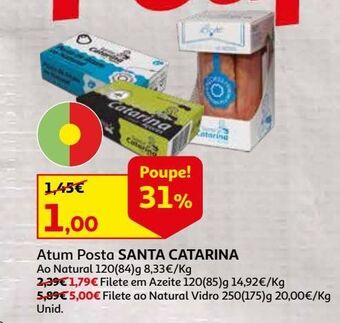 Auchan Atum posta santa catarina promoção