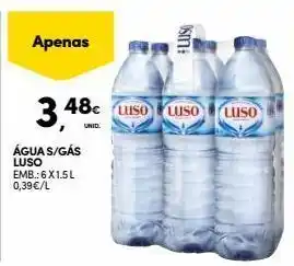 Continente Água luso promoção