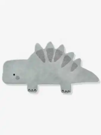 Vertbaudet Tapete pequeno dinossauro - verde medio liso com motivo promoção