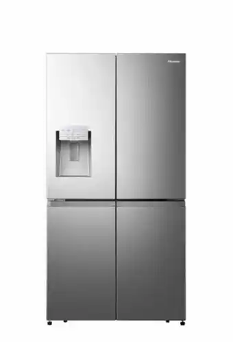 MediaMarkt Frigorífico americano hisense rq760n4aif 4 portas c/disp 585l nofrost inox promoção