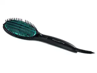 Escova alisadora rowenta power straight - cf5820 (máx 200 °c - cerâmica)