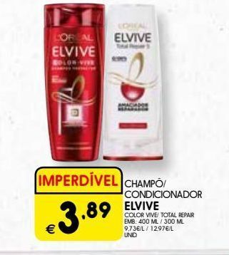 Meu Super Produtos para o cabelo elvive promoção