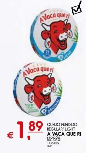 Meu Super Queijos a vaca que ri promoção