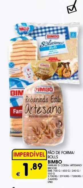 Meu Super Pão de forma bimbo promoção