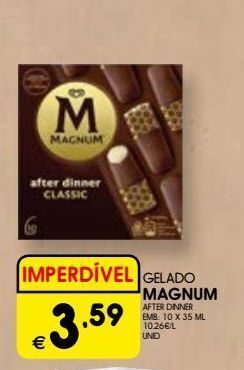 Meu Super Gelados magnum promoção