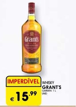 Meu Super Uísque grant's promoção