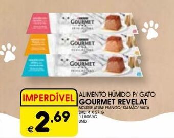 Ração para gatos gourmet
