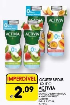 Iogurte com bifidus activia